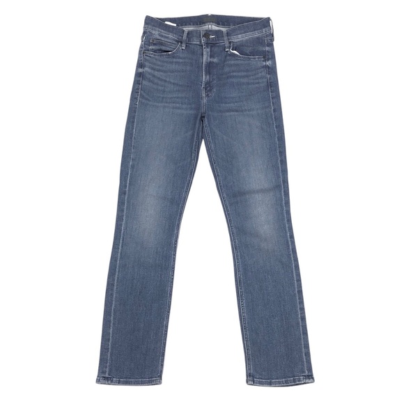 Mother The Mid Rise Dazzler Ankle Jeans Wish On A Star Size 27 27X27.5 Stretch - Picture 1 of 10